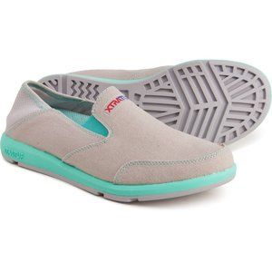 New Women's Xtratuf Yellowtail Espadirille Slip On Loafer - Gray